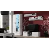 Cama TV-alus SOHO 140 valge/valge läikiv