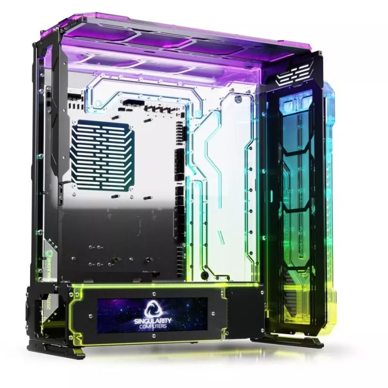 PC-korpuse esipaneel Singularity Spectre 4 Elite, akrüül, läbipaistev