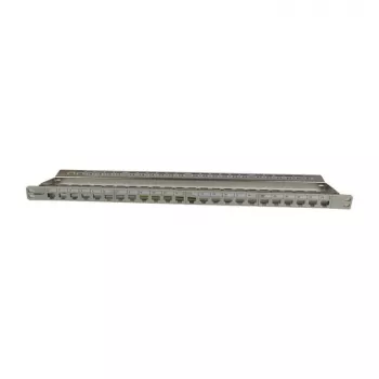 Keystone, moodulikandur, 48,30 cm (19) patchpaneel 24x TP-moodulile, 0,5 HE, helehall (S216333)