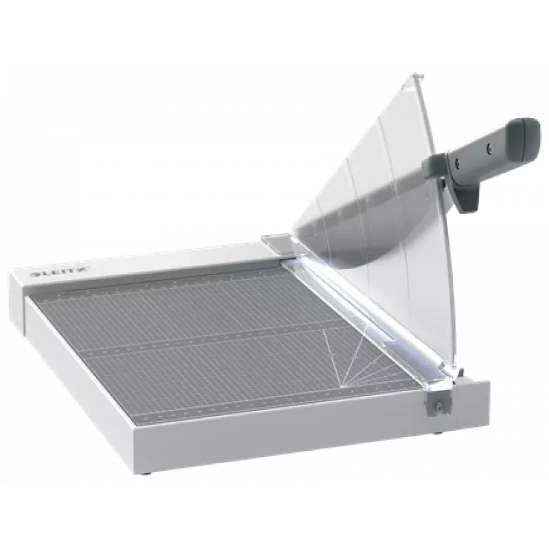 Leitz Precision Home Office paberilõikur A4, 10 lehte, käsitsiklambriga, roostevaba teras, A4, 80 g/m², antratsiit