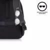 Seljakott XDDESIGN Bobby Hero Small, vargusevastane, 11,5 L, tahvelarvuti kuni 12,9 tolli, PET/vaht, must
