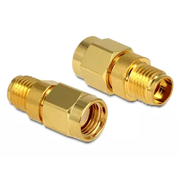 DeLOCK - RF-adapter - RP-SMA (M) - SMA-le (N) (88728)