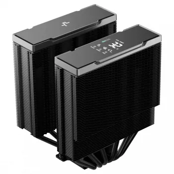 Protsessori õhkjahuti DeepCool AK620 G2 Digital NYX, 120 mm ventilaator, max õhurõhk 2,78 mmH2O, 144×127×159 mm, must