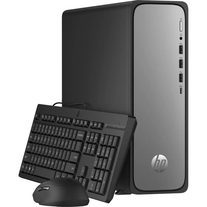HP OmniDesk S03-0053ng - Salvestusarvuti - Core i5 i5-14400 / 2.5 GHz - RAM 16 GB - SSD 512 GB - NVMe - UHD Graphics 730 - Wi-Fi 6, Bluetooth, 1GbE - Wi-Fi: 802.11a/b/g/n/ac/ax, Bluetooth