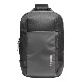 Crossbody kott Tomtoc Navigator-T24 S — must, kompaktne igapäevane kandekott