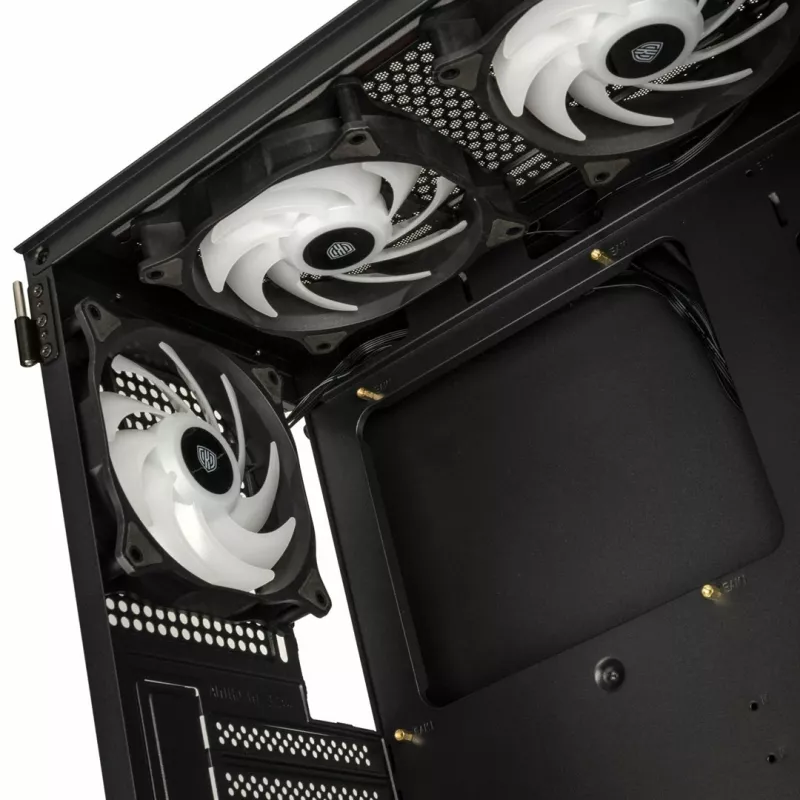 Kolink Observatory HF Glass ARGB Midi-Tower - must