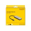 DeLOCK 64261 USB 3.2 Gen 1 USB-C jaotur 10000 Mbit/s Must Hall