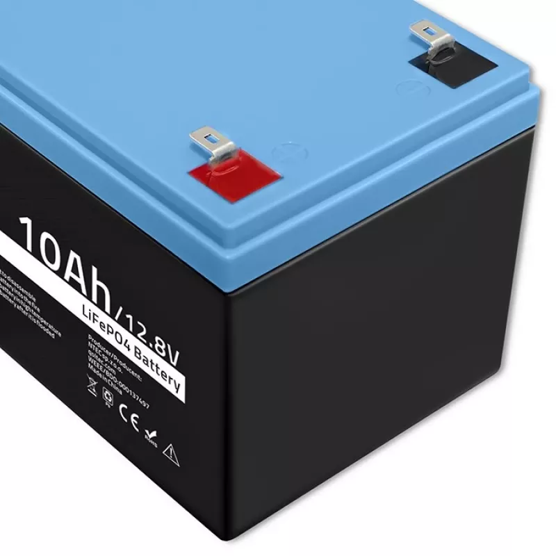 Laetav LiFePO4 aku QOLTEC 10Ah 12.8V 128Wh sisseehitatud BMS-iga