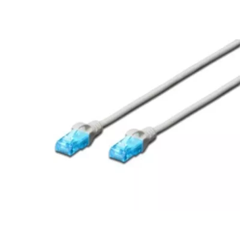 Paigalduskaabel U/UTP Cat.5e PVC 0,5m sinine