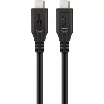Goobay 74191 USB-kaabel Must
