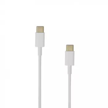 USB A kuni Micro-USB B kaabel SBOX USB-TYPEC-TYPEC-1, 1,5 m, 5 Gbit/s, valge, nikeldatud kontaktidega