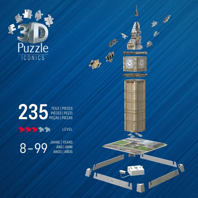 3D-pusle Big Beni kellatorn London