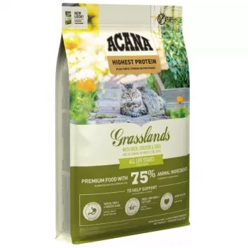 ACANA Grasslands Cat - kuiv kassitoit - 4,5 kg