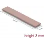 Soojuspadjake DeLOCK 18484 3 W/m·K roosa 20x120x3 mm