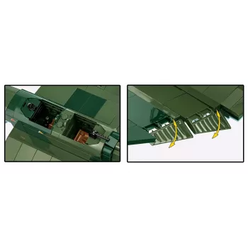 Ehituskomplekt Cobi Blocks Junkers JU 87G-2 Stuka 571 tk mudelikomplekt