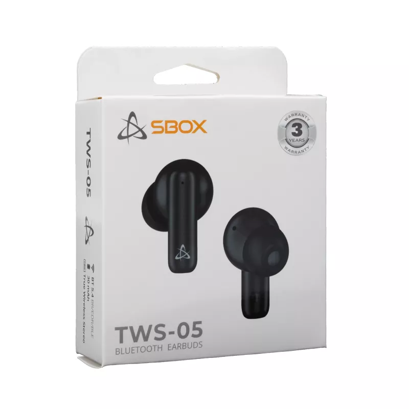 Kõrvaklapid SBOX EB-TWS05 Must