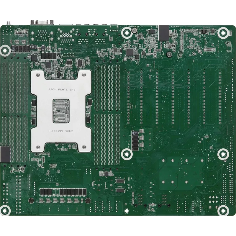 Emaplaat ASRock ROMED8-2T ATX AMD EPYC LGA 4094, 8× DDR4 DIMM, kaheksa kanaliga, 2× M.2, 8× SATA III, 10GbE, 3× RJ-45
