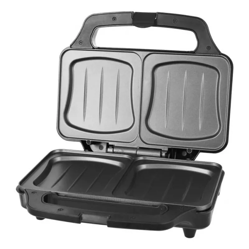 Sandwich Maker Emerio ST-109562.17 900 W Must Hõbedane