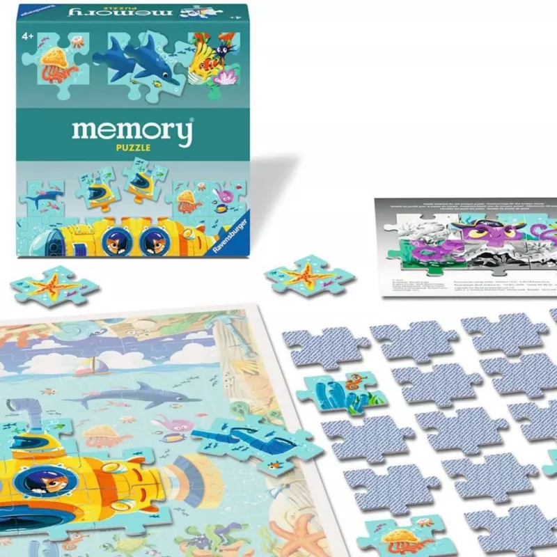 memory Puzzle Unterwasserwelt, Brettspiel