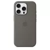 Apple iPhone 16 Pro silikoonümbris MagSafe'iga - Stone Gray