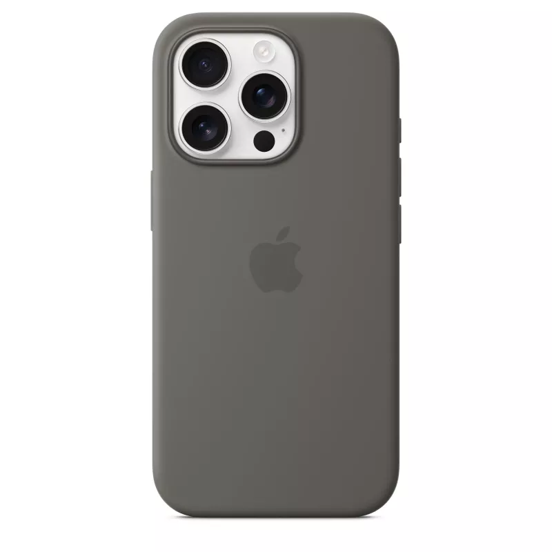 Apple iPhone 16 Pro silikoonümbris MagSafe'iga - Stone Gray