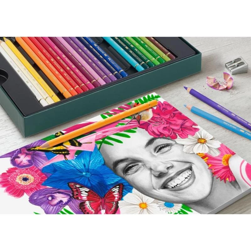 Õlipõhine pliiats Faber-Castell Polychromos & Pitt Graphite Matt Set 38 tk Mitmevärviline