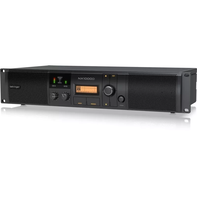 Behringer NX1000D helivõimendi Performance/stage Must