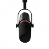 Shure MV7+-K-BNDL - kõnepuldi/vokaalmikrofon XLR/USB-C pesaga, must + lauajalg GATOR
