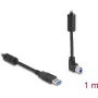 DeLOCK USB-kaabel Type-A-pistik Type-B isasele 90° nurga all 1 m