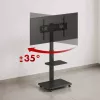 TV-alus ergo office ER-304 B, max koormus 50 kg, VESA 600x400