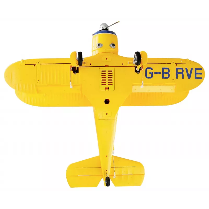 RC-lennuk Amewi AMXFlight Beech D17s 3D/6G RTF — kollane, lennuvalmis mudel