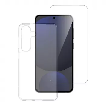 4smarts 360° kaitsekomplekt Samsung Galaxy S25 FE jaoks (4S541684)