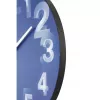 NeXtime kell 3077bl 3D, Ø39,5 cm, seinakell, sinine/valge