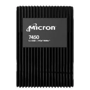 SSD | MICRON | SSD-seeria 7450 PRO | 3,84 TB | PCIE | NVMe | NAND-välkmälutehnoloogia TLC | Kirjutuskiirus 5300 MB/s | Lugemiskiirus 6800 MB/s | Vormitegur and3 | TBW 7000 TB |