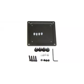Adapteriplaadi komplekt Ergotron 75 mm kuni 100 mm must teras