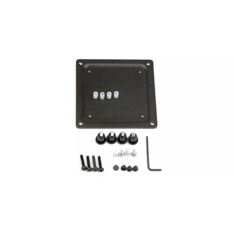 Adapteriplaadi komplekt Ergotron 75 mm kuni 100 mm must teras