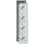 Siedle GU 611-4/1-0 - süvistatav paigalduskarp - hall - Siedle - plastik - pind - 100 mm