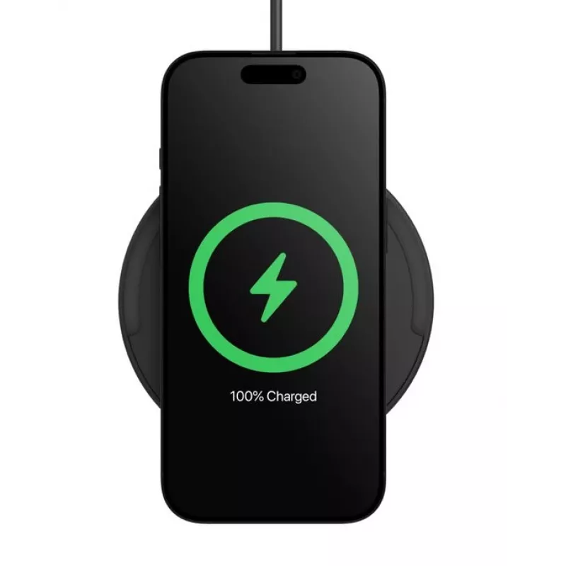 Juhtmevaba laadija Belkin WIA012KQBK 15W koos 20W toiteadapteriga, must