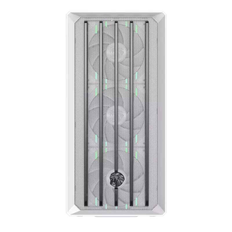 Gamemax korpus | CLAW 460 WH | Valge | Mid-Tower | Toiteplokk pole kaasas