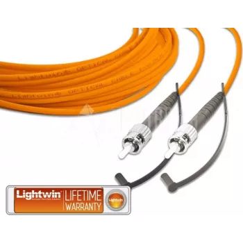 Lightwin kvaliteetne simpleks LWL patch-kaabel, MM OM2, ST - ST LWL patch-kaabel (LSP-50 ST-ST 10.0)