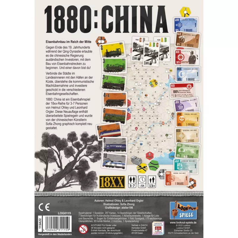 1880: China, lauamäng