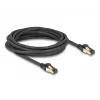 DeLOCK RJ45 Cat.6A võrgukaabel isane-isane S/FTP 5 m must