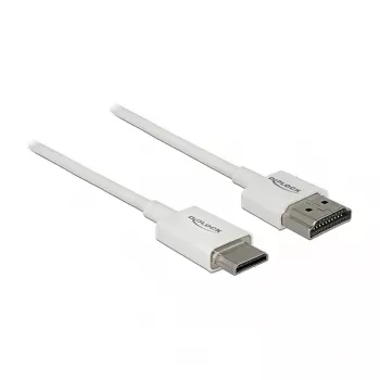 HDMI-kaabel DeLOCK 85142 1m HDMI tüüp A tüüp C valge