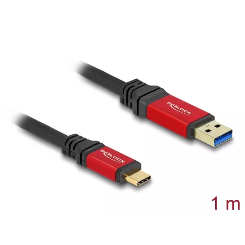 USB-kaabel DeLOCK 80617 1m USB Type-A USB USB-C-le 10 Gbps