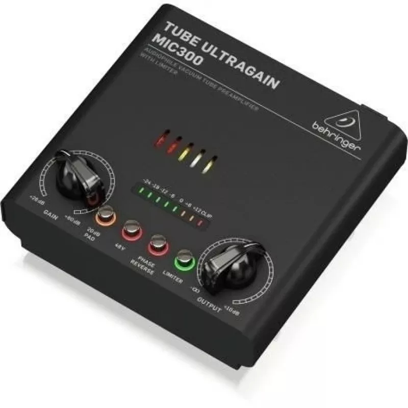 Audio eelvõimendi Behringer MIC300 Must
