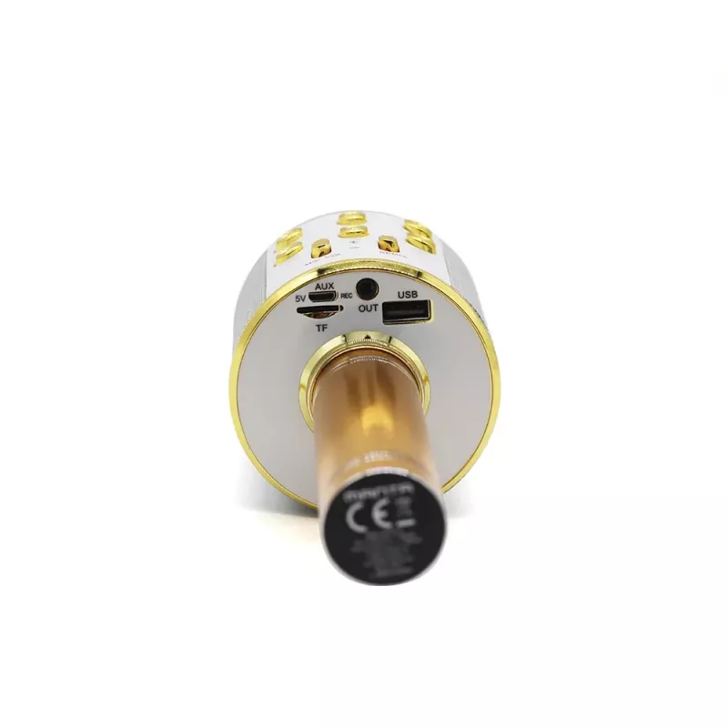 Mikrofon MANTA MIC10-G Gold kardioidne kaasaskantav — kardioidne kondensaator, pihuformaadis