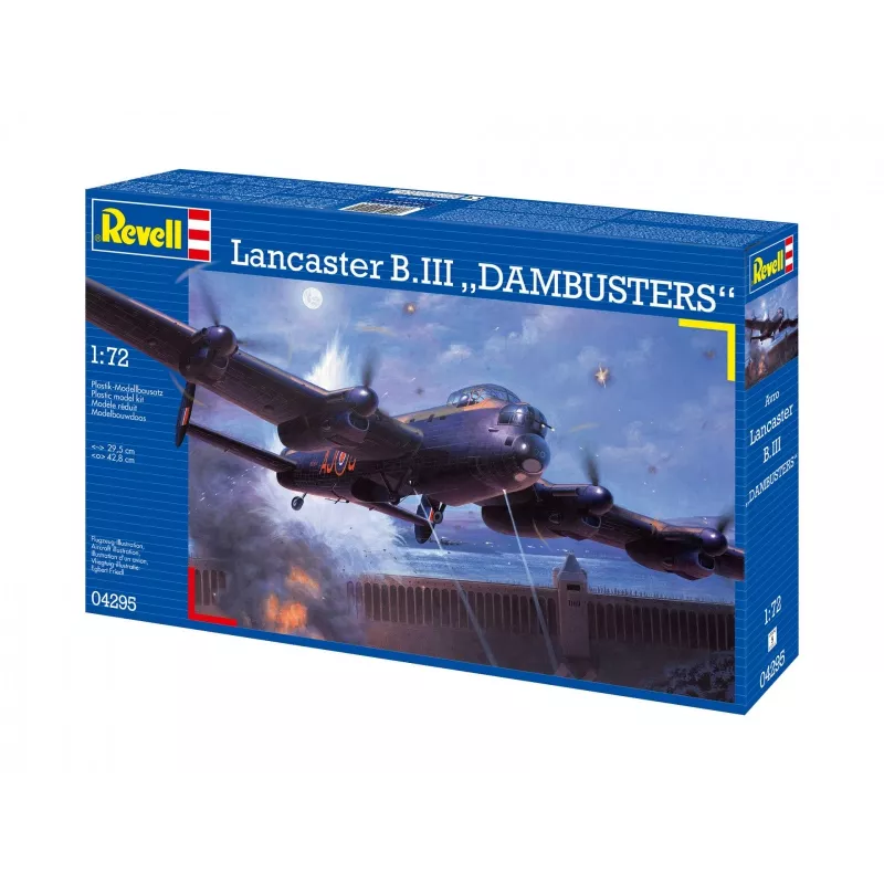 Revell Lancaster B. Iii Dambusters (04295) 1:72 Skaala Lennuki Plastikmudelikomplekt
