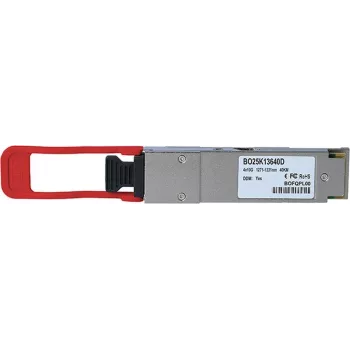 Ühilduv Extreme Networks 10335 BlueOptics© BO25K13640D QSFP transiiver, LC-Duplex, 40GBASE-ER4, ühemoodiline kiud, 1310nm, 40KM, 0°C/+70°C, DDM (10335-BO)