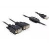 Jadakaabel DeLOCK 2x RS232/USB 2.0 Must 61886