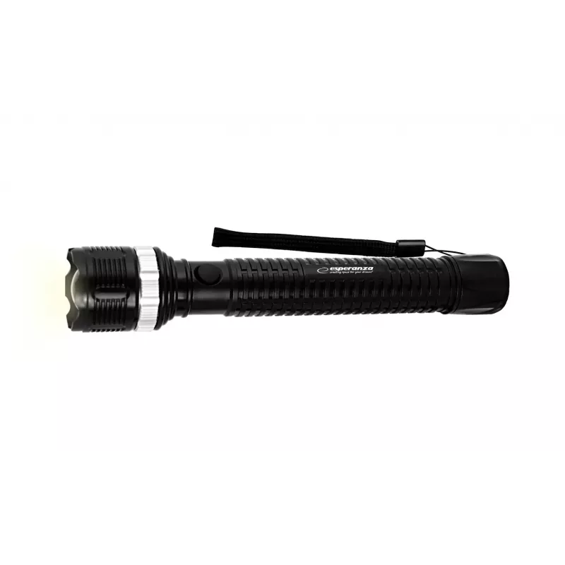 Käeshoitav taskulamp ESPERANZA Epione XL LED 1,2 W 100 lm 100 m Must, patarei R20 (3)